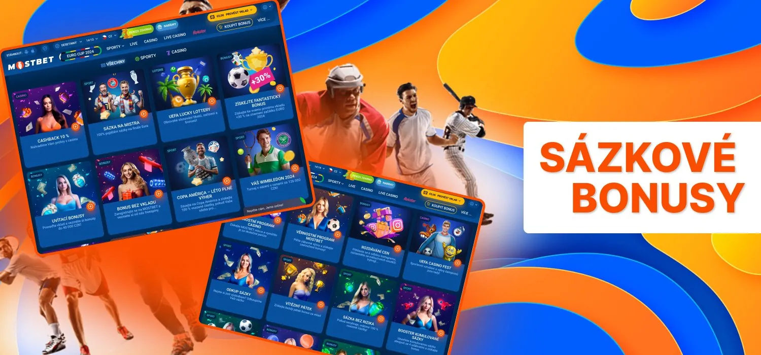 bonusové nabídky pro sázení na sportovní události