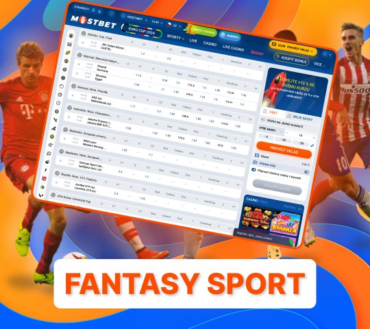 průběh hry v sekci Fantasy Sports