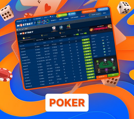 rozmanitost pokerových her na mostbet